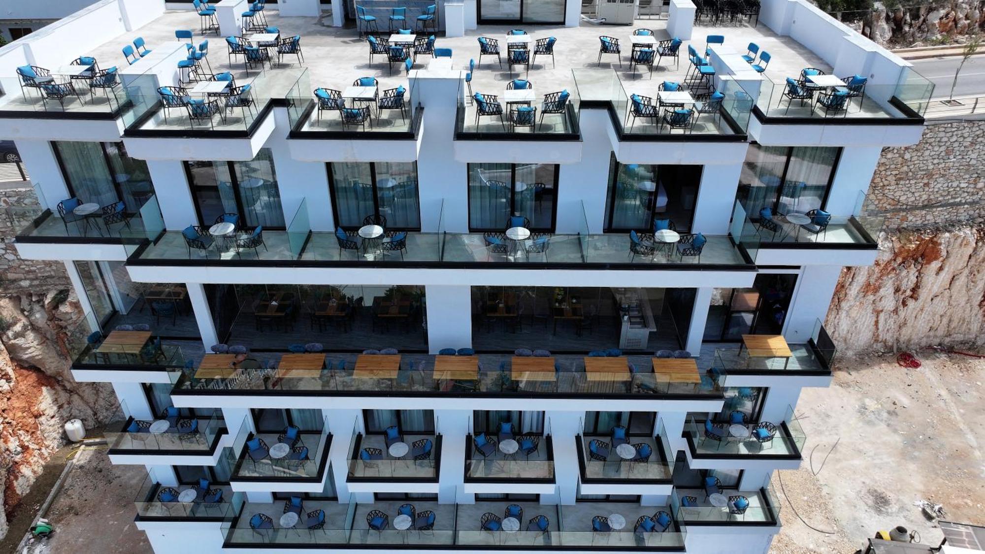 Litan Hotel Sarandë Exterior foto